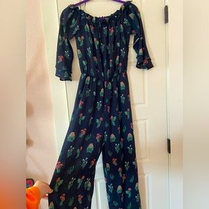Patterned jumpsuit for 10/12 year olds